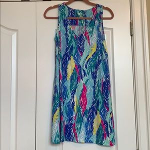 Lilly Pulitzer Multi-Color Sleeveless Cotton Dress